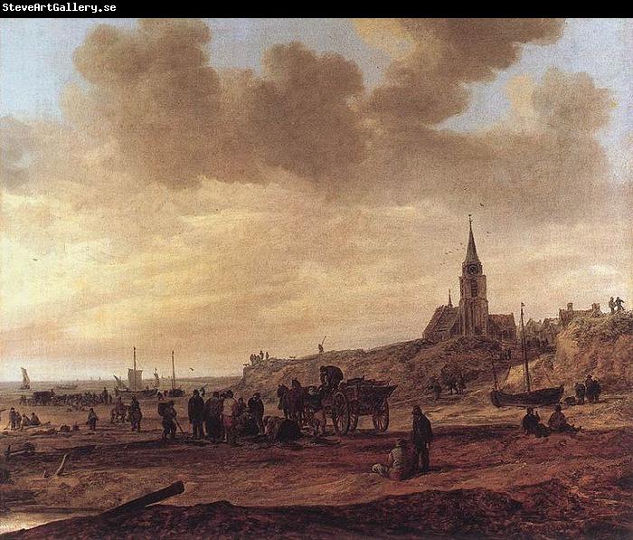 Jan van Goyen Beach at Scheveningen